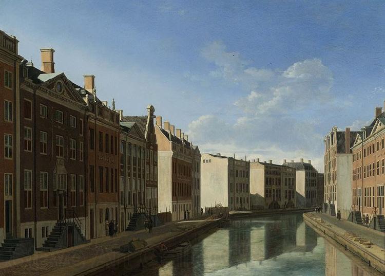 BERCKHEYDE, Gerrit Adriaensz. The Bend in the Herengracht Spain oil painting art